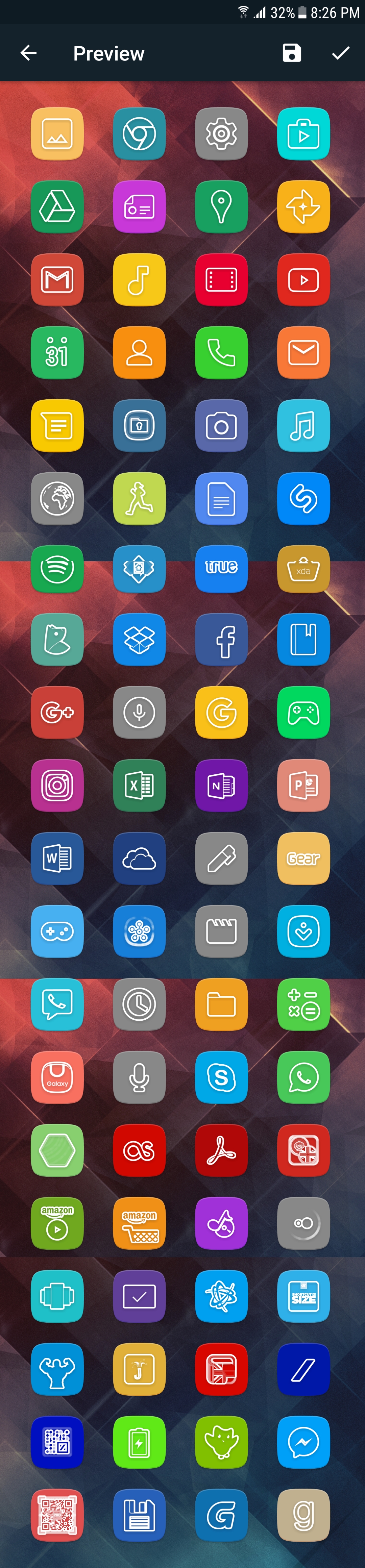 How Do You Deal With The Inconsistency Of Android Apps Icons 1080x4641 How Do You Deal With The Inconsistency Of Android Apps Icons