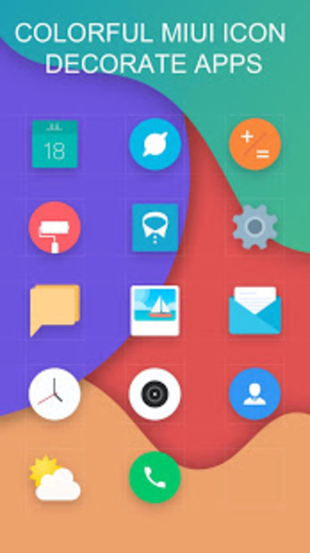 1020x1817 Mi Launcher For Xiaomi Miui Theme Icon Pack For Android