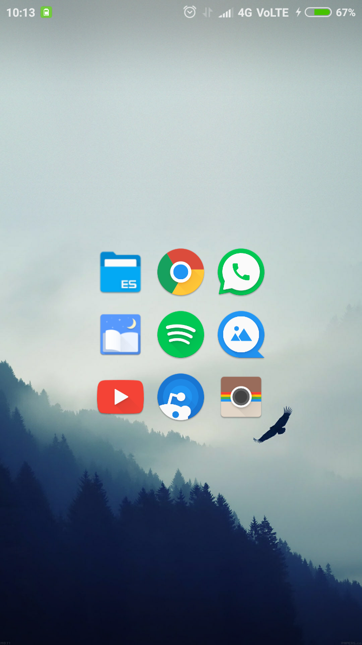 720x1280 Theme Minimalistic Theme