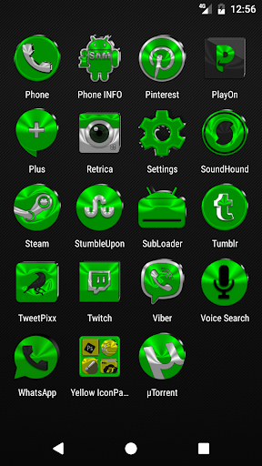 Green Icon Pack 288x512 Green Icon Pack