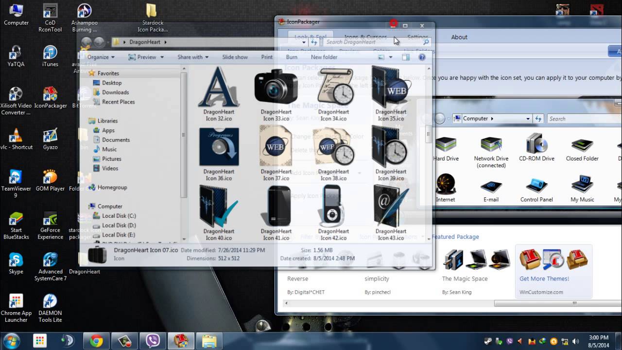 1280x720 How To Install Icons Using Iconpackager For Windows