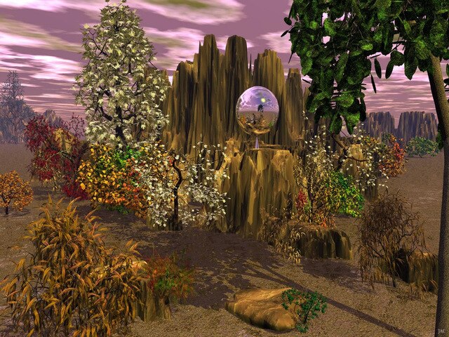 640x480 Modern Art Landscape Diamond Painting Supplies Icon Diamond