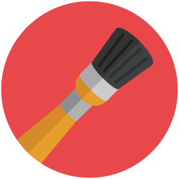 256x256 Paintbrush Icon Myiconfinder
