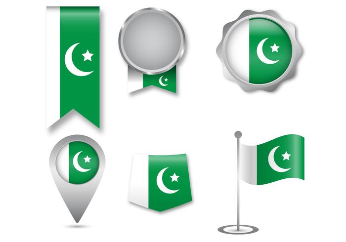 Pakistan Flag Icon Set 700x490 Pakistan Flag Icon Set