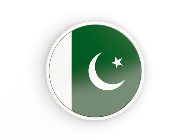 Round Icon With White Frame Illustration Of Flag Of Pakistan 640x480 Round Icon With White Frame Illustration Of Flag Of Pakistan