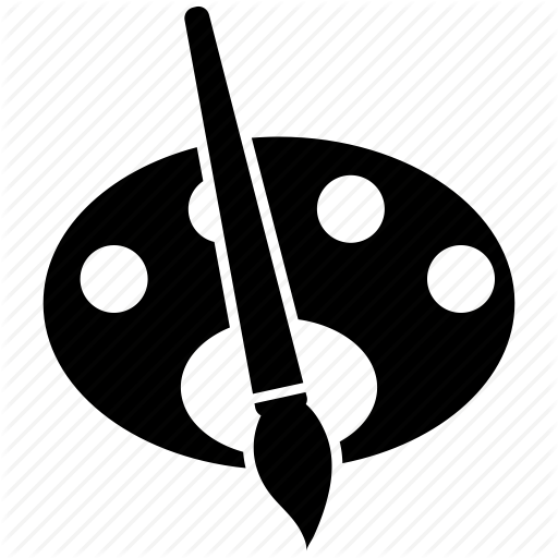 512x512 Color, Paint, Palette Icon