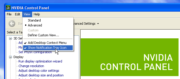 616x272 How Do Enable Or Disable The Nvidia Notification Tray Icon
