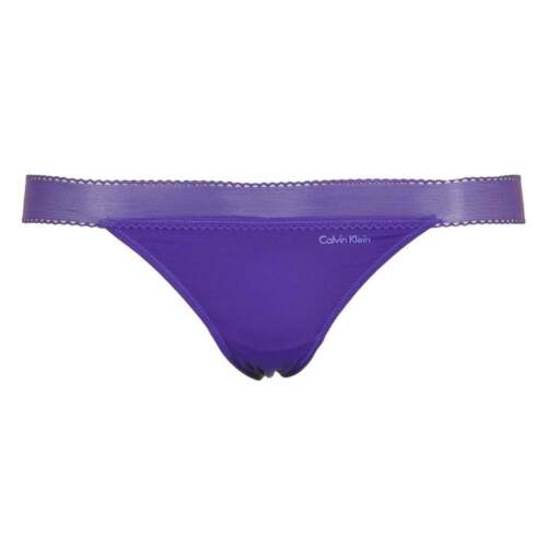 500x500 Calvin Klein Women's Underwear Ck Icon Thong, String, Purple Ebay