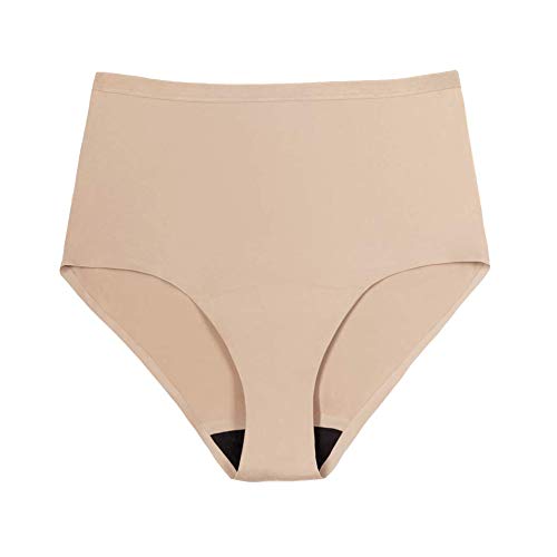 500x500 Icon Hi Waist Pee Proof Underwear, Xl, Beige Health