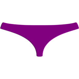 256x256 Purple Womens Underwear Icon
