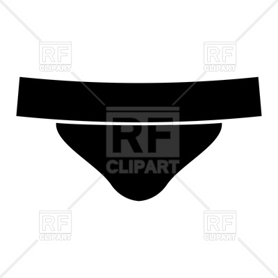400x400 Women's Panties Black Color Icon Vector Image Of Icons And Emblems