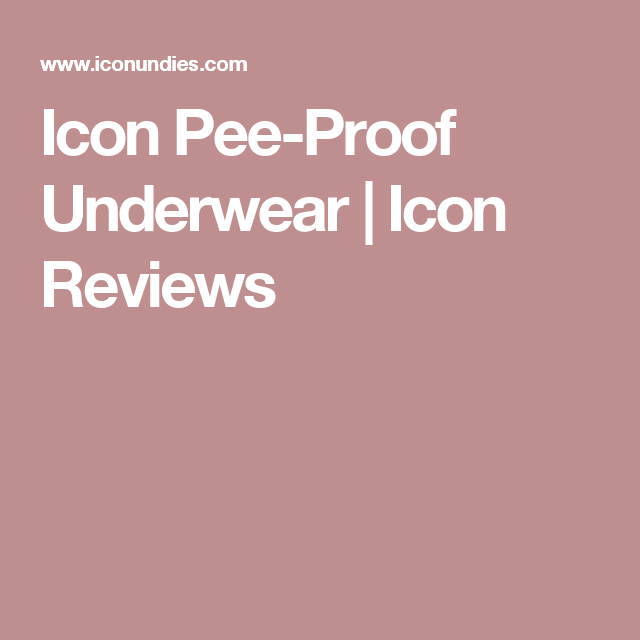 640x640 Icon Pee Proof Underwear Icon Reviews Health Underwear