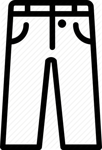 350x512 Clothes, Man, Pants, Trousers Icon