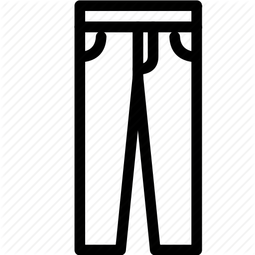 512x512 Clothes, Clothing, Fashion, Long, Man, Pants, Wear Icon