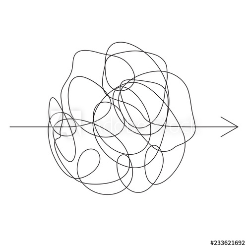 500x500 Idea Process Complicated Way Mess Or Chaos Icon Pass The Way