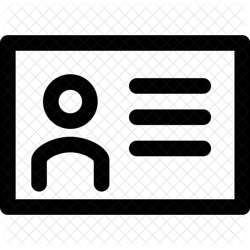 512x512 Pass, Identity, Card, Id, Proof, Photo Icon Of Line Style