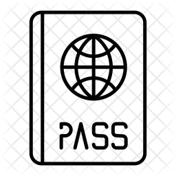 256x256 Pass Icon Of Line Style