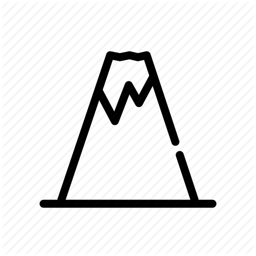 512x512 Geography, Landform, Mount, Mountain, Peak, Plateau, Sierra Icon