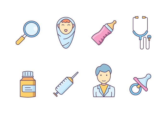 700x490 Free Pediatrics Icon Set