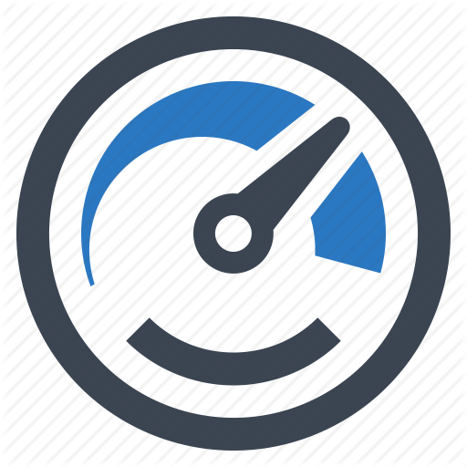 512x512 Performance, Productivity, Speed, Speedometer Icon