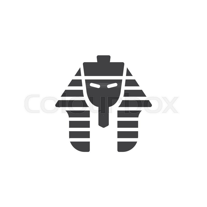 Egyptian Pharaoh Vector Icon Filled Stock Vector Colourbox 800x800 Egyptian Pharaoh Vector Icon Filled Stock Vector Colourbox