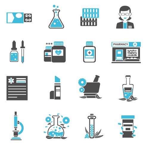 490x490 Pharmacy Icons Set