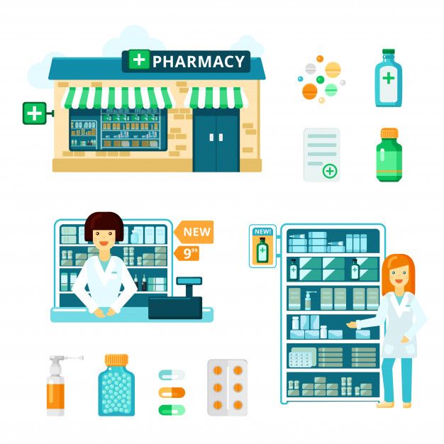 626x626 Pharmacy Icon Set Free Vector Infographic In Icon Set