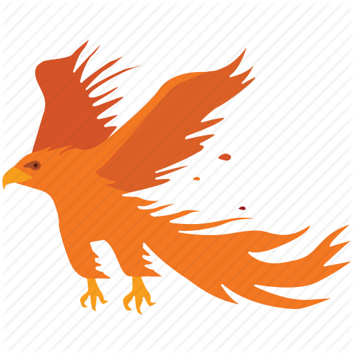 512x512 Ashes, Bird, Fire, Phoenix, Renewal, Resurrection, Rise Icon
