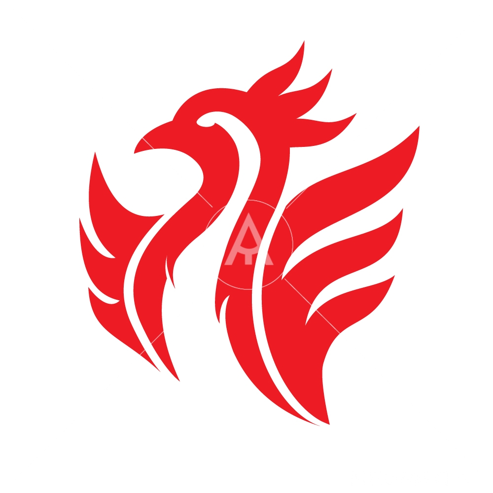 1000x1000 Phoenix Logo Design