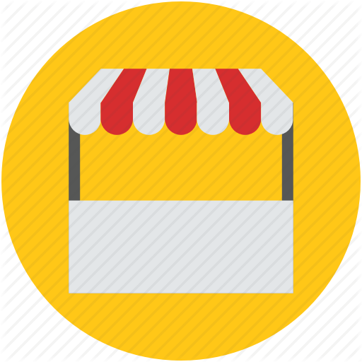 512x512 Booth, Food Kiosk, Food Stand, Kiosk, Stall, Stand, Vendor Icon