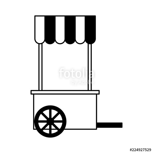 500x500 Booth Food Empty Transport Icon Stock Image And Royalty Free