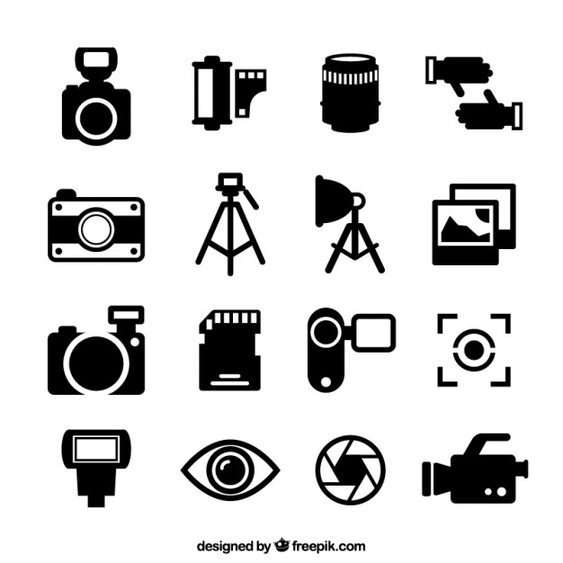Photography Icons Vector Free Download 626x626 Photography Icons Vector Free Download