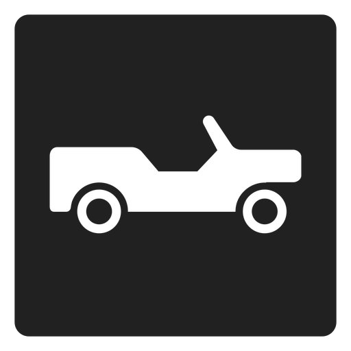 512x512 Pickup Truck Square Icon