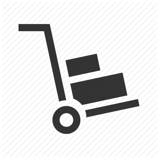 512x512 Cart, Delivery, Express, Hand Truck, Pickup, Shipping Icon