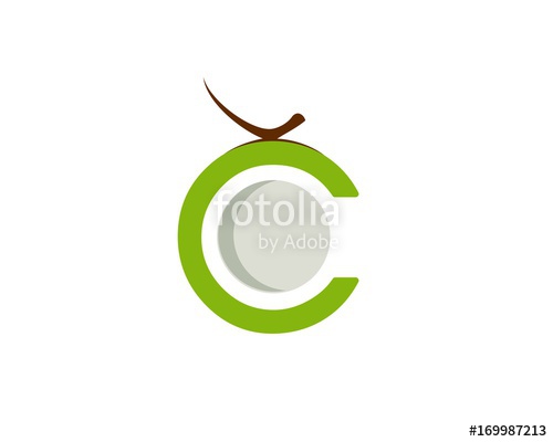 500x400 Coconut Logo Icon Stock Image And Royalty Free Vector