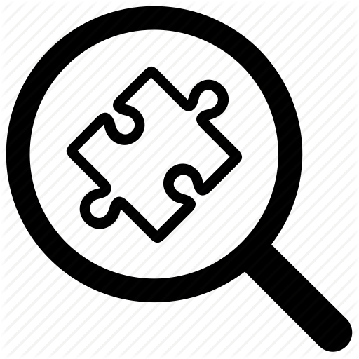 512x512 Find, Jigsaw Puzzle, Magnifying Glass, Missing, Piece, Puzzle