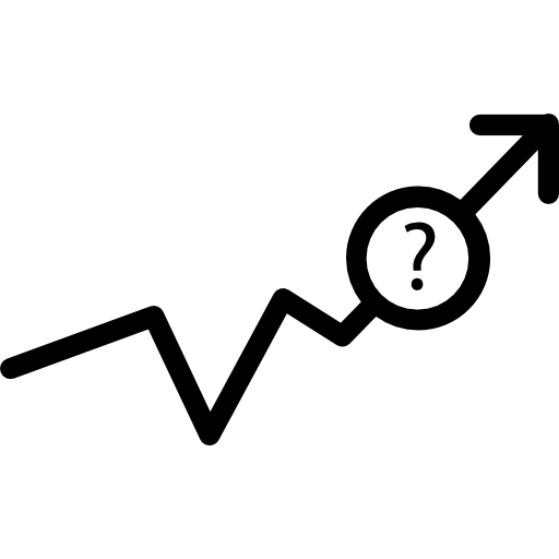 512x512 Missing Data On Analytics Line Graphic Icons Free Download