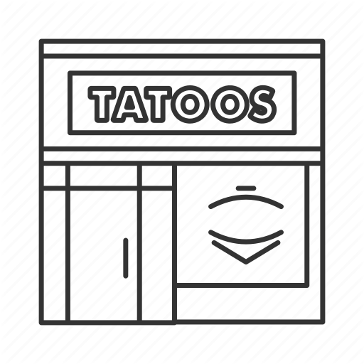 512x512 Piercing, Salon, Shop, Store, Studio, Tattoo, Tattooing Icon
