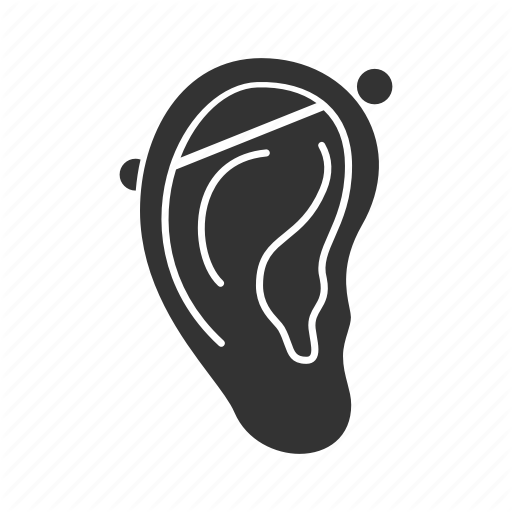 512x512 Body, Cartilage, Crossbar, Ear, Earring, Pierced, Piercing Icon
