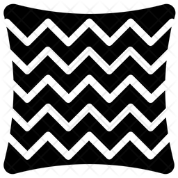 256x256 Cushion Icon Of Glyph Style
