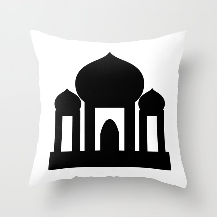 700x700 Mosque Icon Throw Pillow
