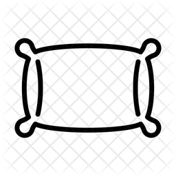 256x256 Pillow Icon Of Line Style