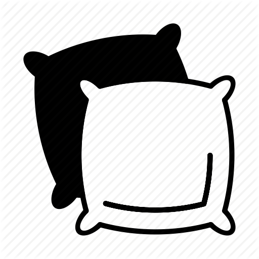 512x512 Bed, Bedroom, Home, Pillow, Pillows, Sleep Icon