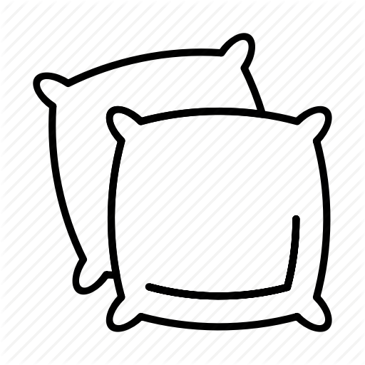 512x512 Bed, Bedroom, Pillow, Sleep Icon