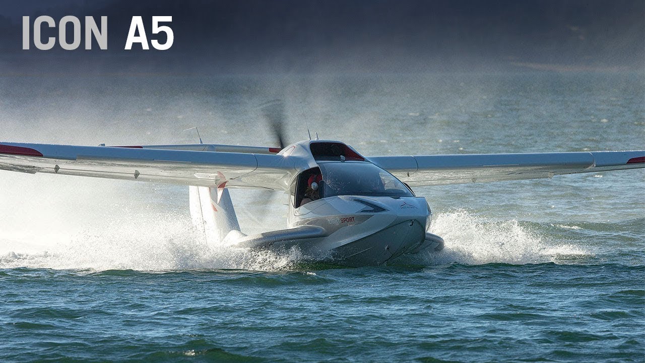1280x720 Flying The Icon Amphibious Light Sport Aircraft Aintv