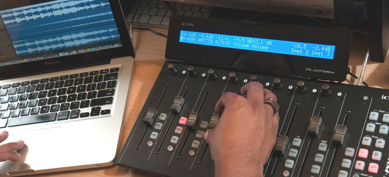 1324x604 Icon Pro Audio Platform M Midi Control Surface Now Shipping