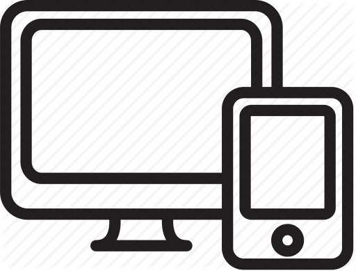 512x390 Iphone, Mac, Mobile, Outline, Platform, Platforms, Scale Icon