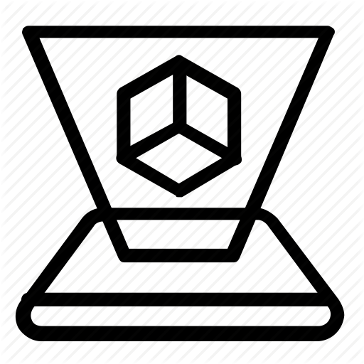 512x512 Cube, Platform, Virtual Reality Icon