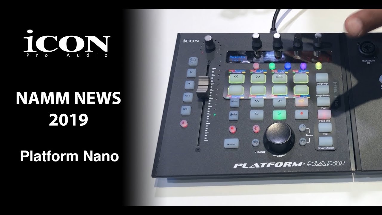 1280x720 Icon Pro Audio Namm News