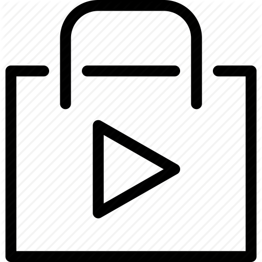 512x512 Android Market, Apps, E Commerce, Google, Line Icon, Play Store